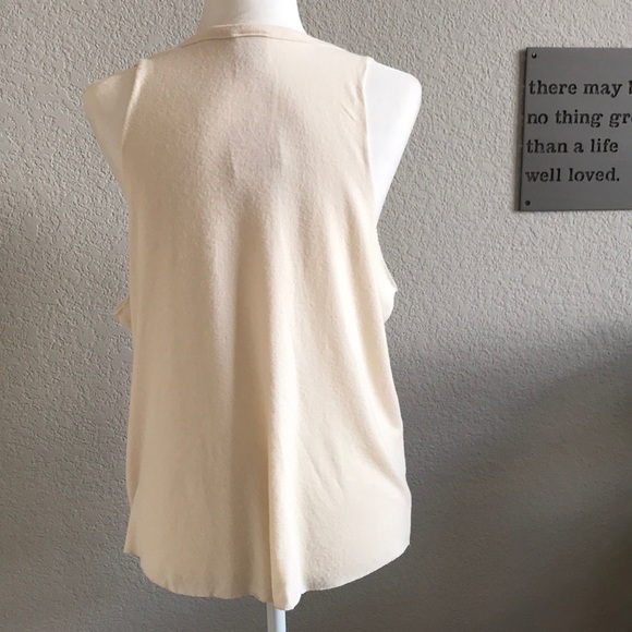Free People Soft Cozy Swing Tank Ivory - M - Picture 7 of 16